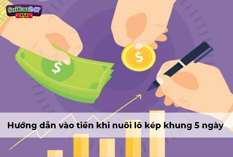 Hướng dẫn vào tiền khi nuôi lô kép khung 5 ngày 